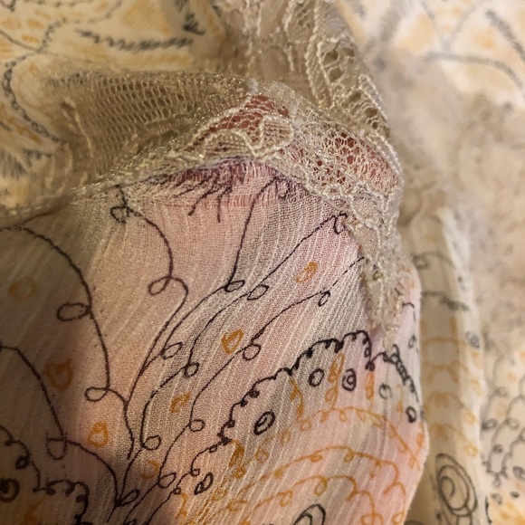 Diane Von Furstenberg Silk Lace Blouse - Picture 10 of 16